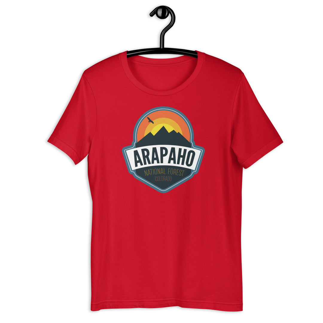 Arapaho National Forest Unisex t-shirt – Colorado