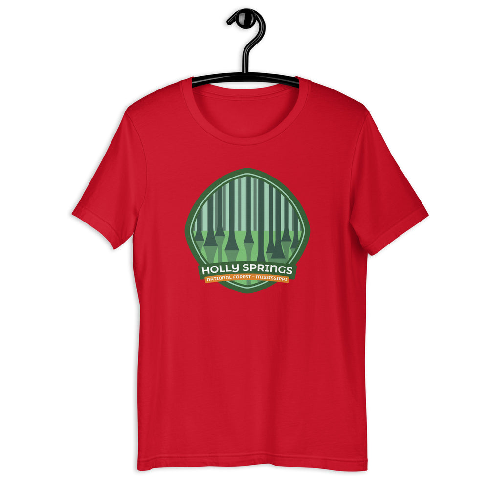 Holly Springs National Forest Unisex t-shirt – Mississippi