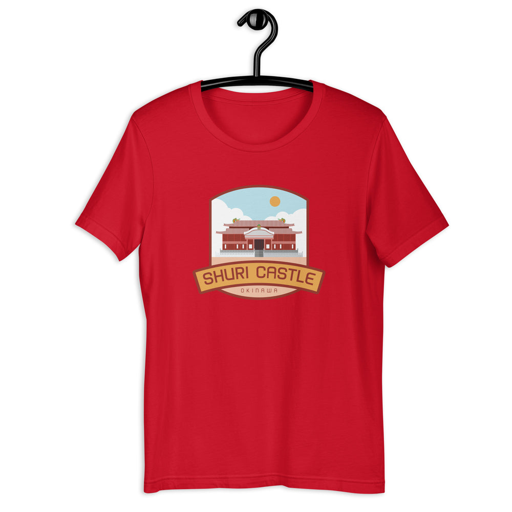 Shuri Castle Unisex t-shirt – Okinawa