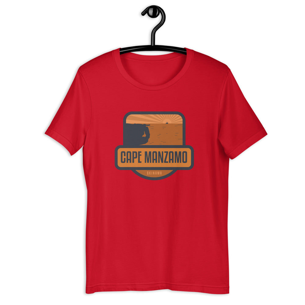 Cape Manzamo Unisex t-shirt – Okinawa