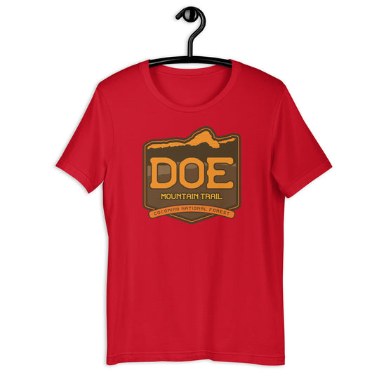 Doe Mountain Trail Unisex t-shirt - Coconino National Forest