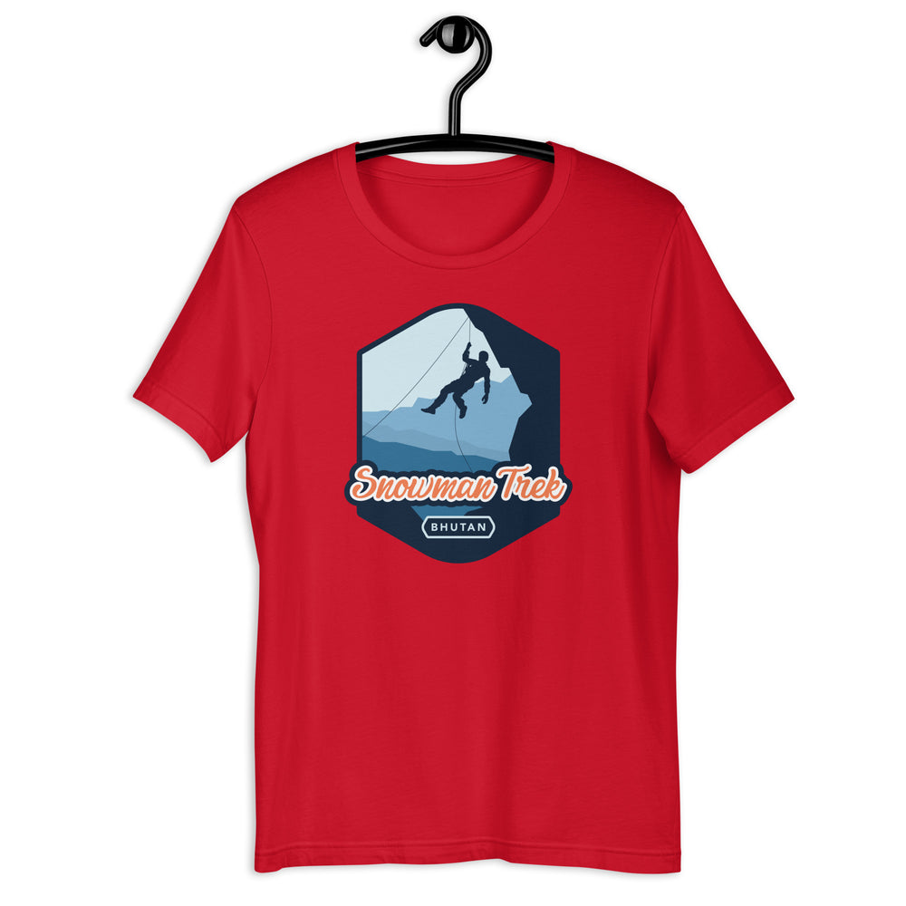 Snowman Trek Unisex t-shirt – Bhutan