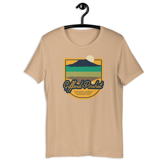 Gifford Pinchot National Forest Unisex t-shirt – Washington