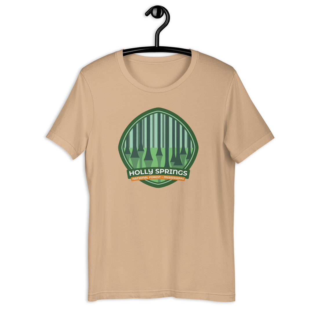 Holly Springs National Forest Unisex t-shirt – Mississippi