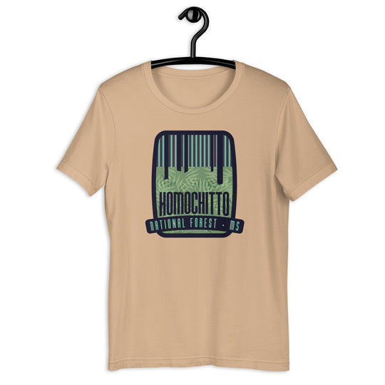 Homochitto National Forest Unisex t-shirt – Mississippi