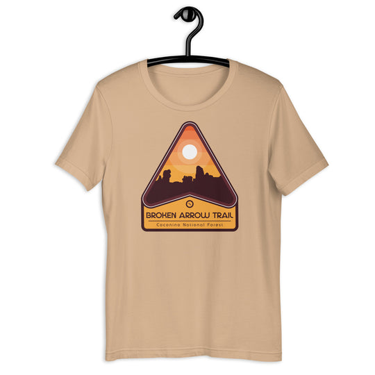 Broken Arrow Trail Unisex t-shirt - Coconino National Forest