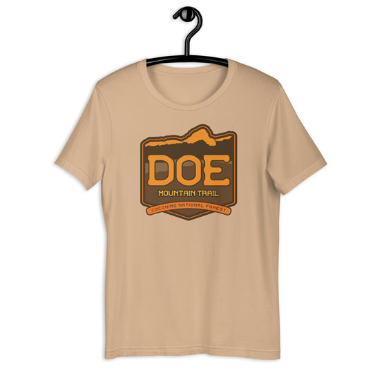 Doe Mountain Trail Unisex t-shirt - Coconino National Forest