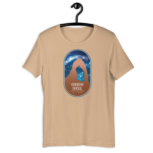 Rainbow Bridge Unisex t-shirt – Utah