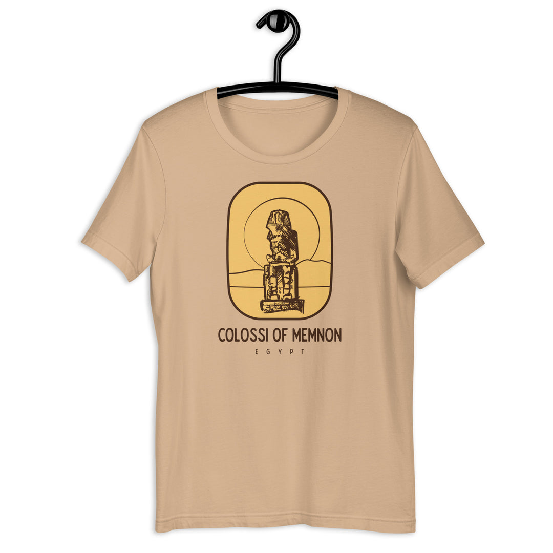 Colossi of Memnon Unisex t-shirt – Egypt