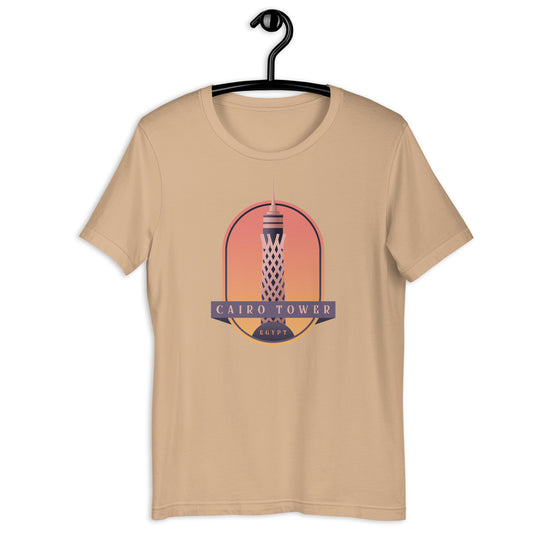 Cairo Tower Unisex t-shirt – Egypt