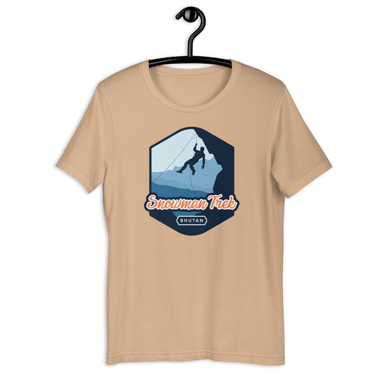 Snowman Trek Unisex t-shirt – Bhutan