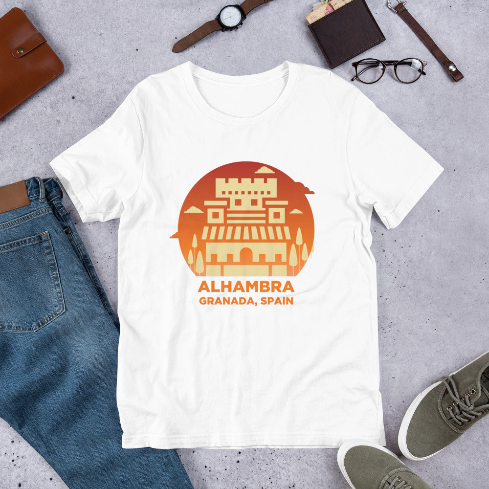 Alhambra - Granada, Spain Unisex t-shirt