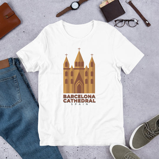 Barcelona Cathedral - Spain Unisex t-shirt