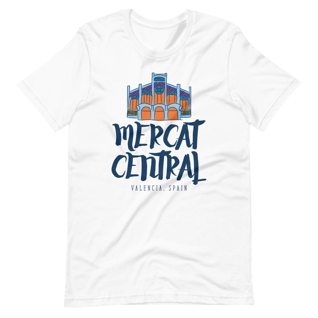 Mercat Central - Valencia, Spain Unisex t-shirt