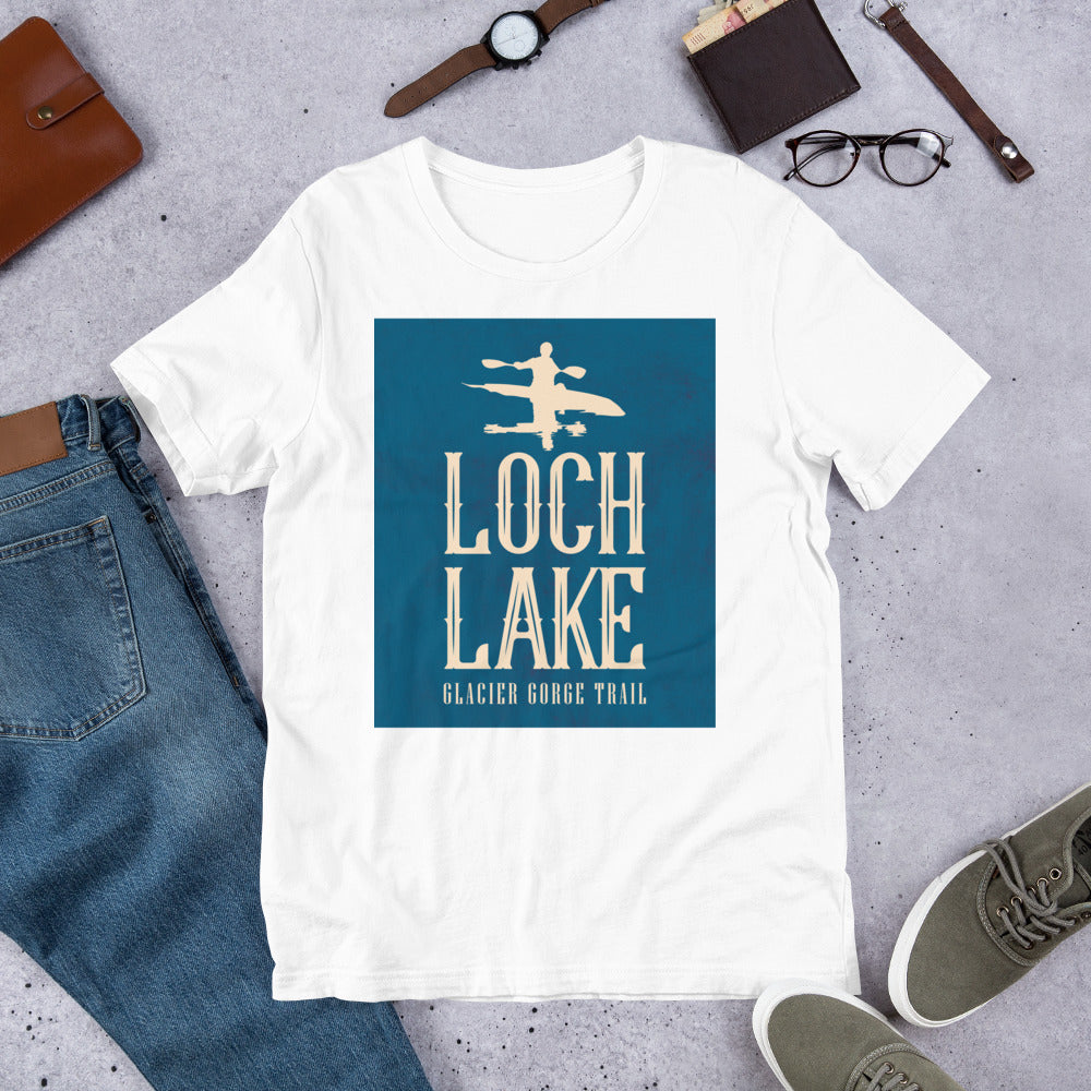 Loch Lake - Glacier Gorge Trail Unisex t-shirt