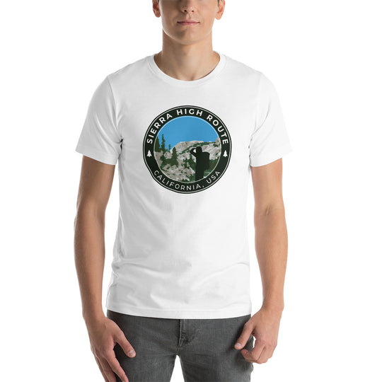 Sierra High Route - California Unisex t-shirt