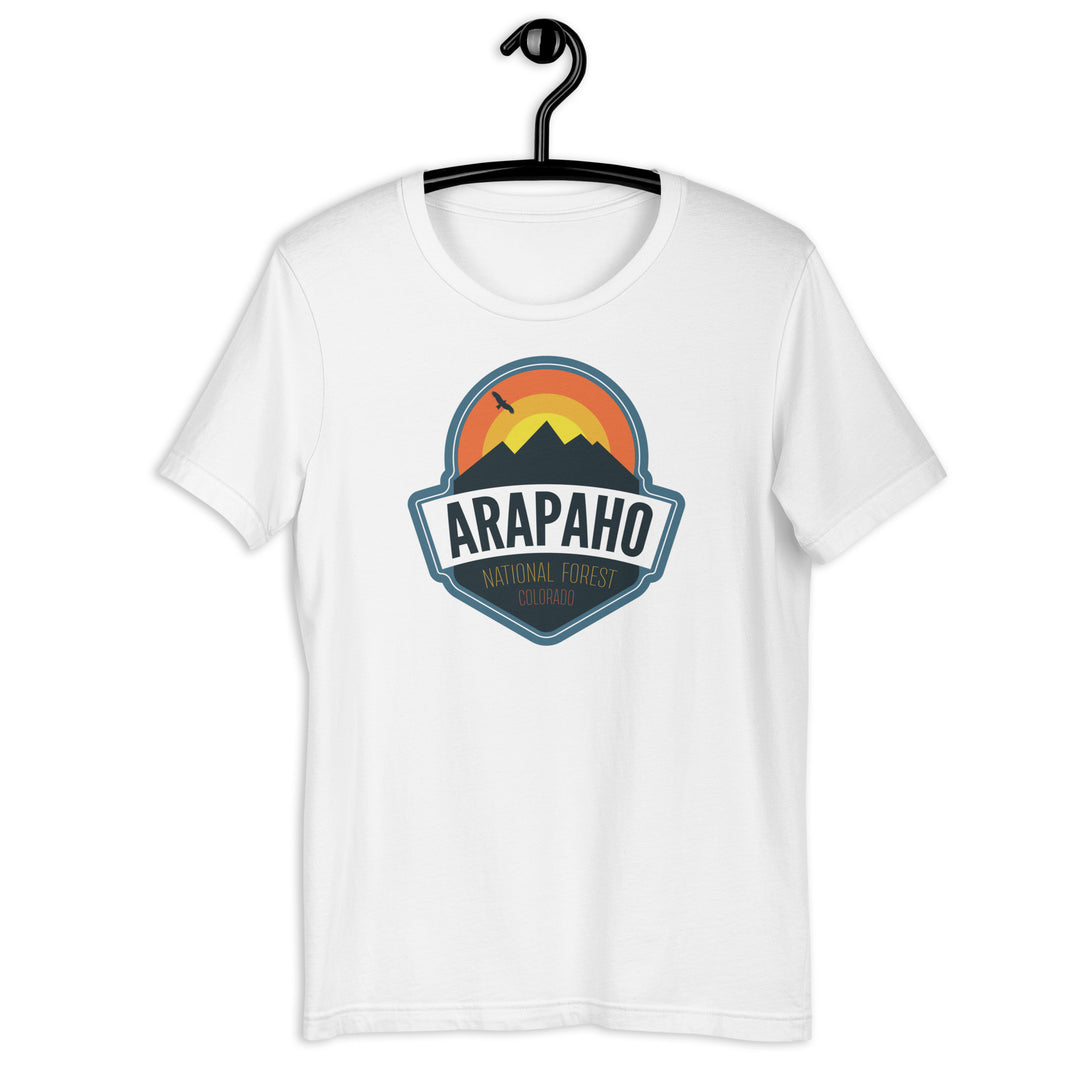 Arapaho National Forest Unisex t-shirt – Colorado