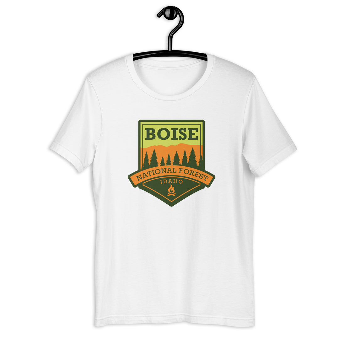 Boise National Forest Unisex t-shirt – Idaho