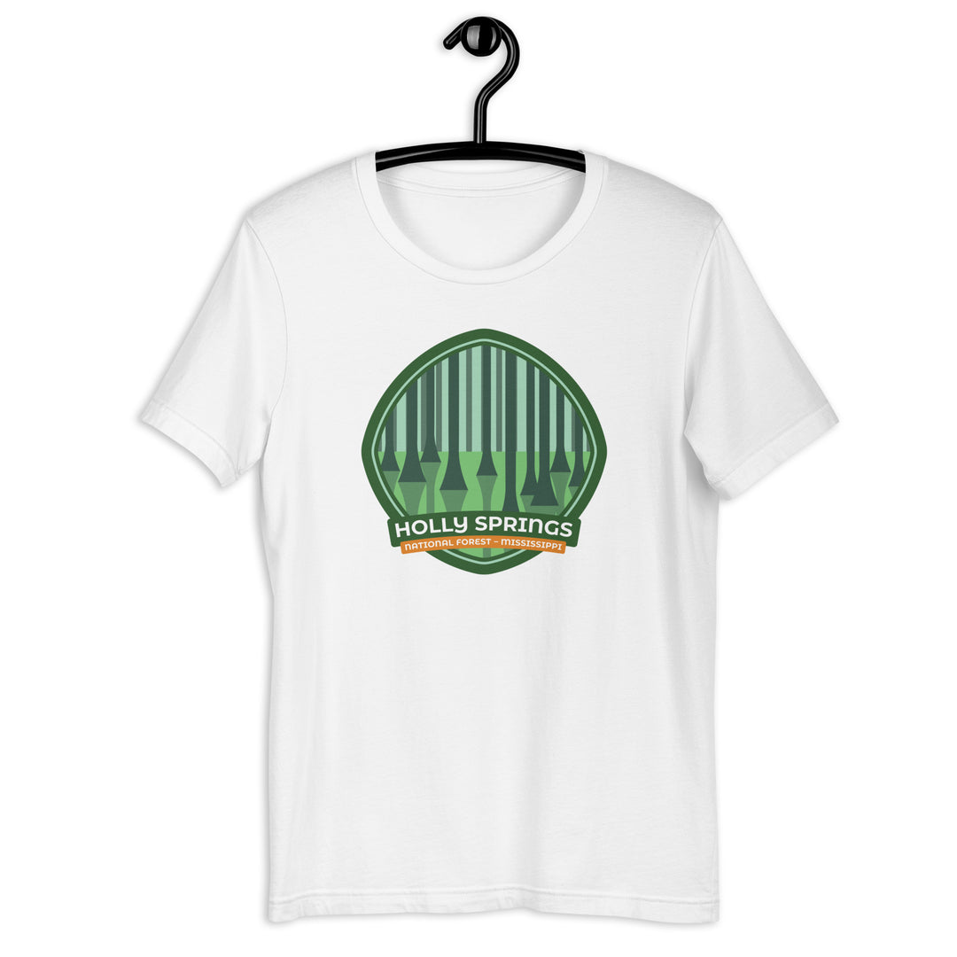 Holly Springs National Forest Unisex t-shirt – Mississippi