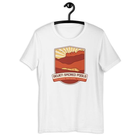 Seven Sacred Pools Unisex t-shirt - Coconino National Forest