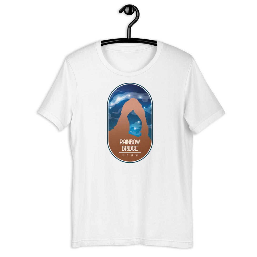 Rainbow Bridge Unisex t-shirt – Utah