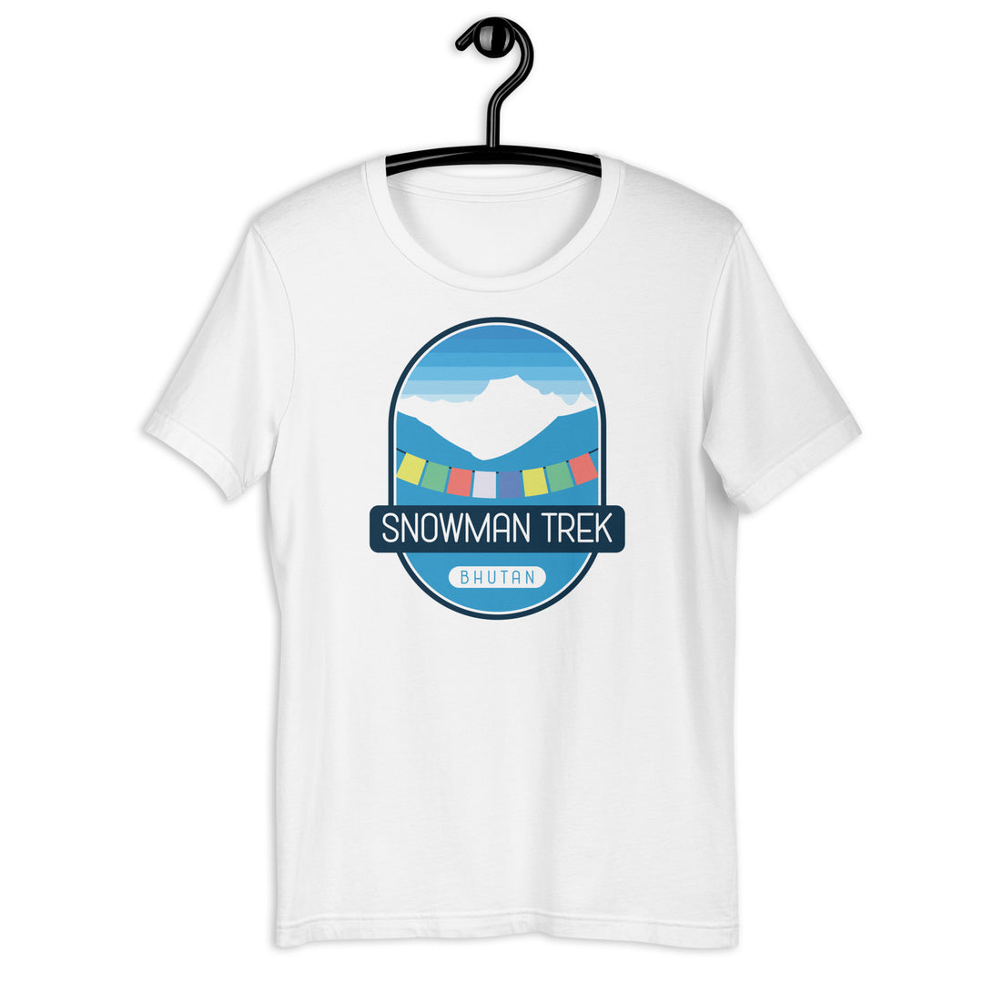 Snowman Trek Unisex t-shirt – Bhutan