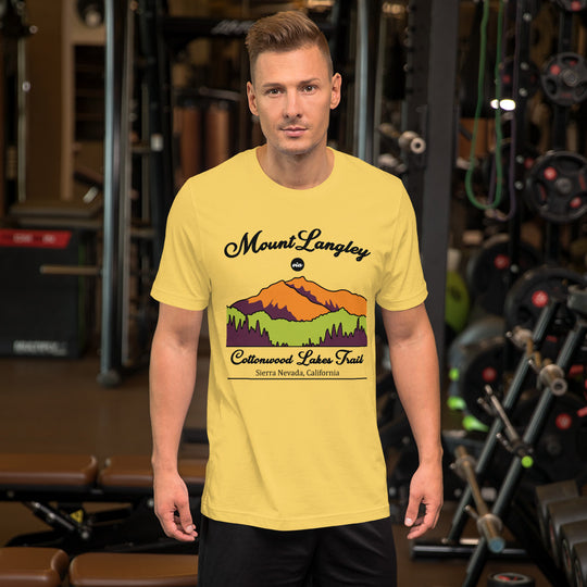 Mount Langley via Cottonwood Lakes Trail - Sierra Nevada, California Unisex t-shirt