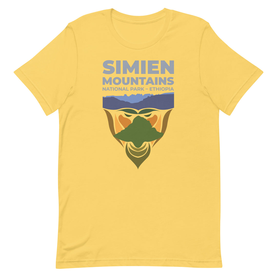 Simien Mountains - Ethiopia Unisex t-shirt