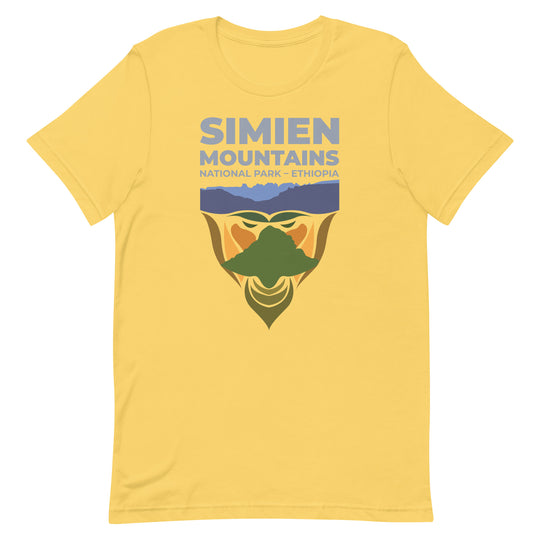 Simien Mountains - Ethiopia Unisex t-shirt