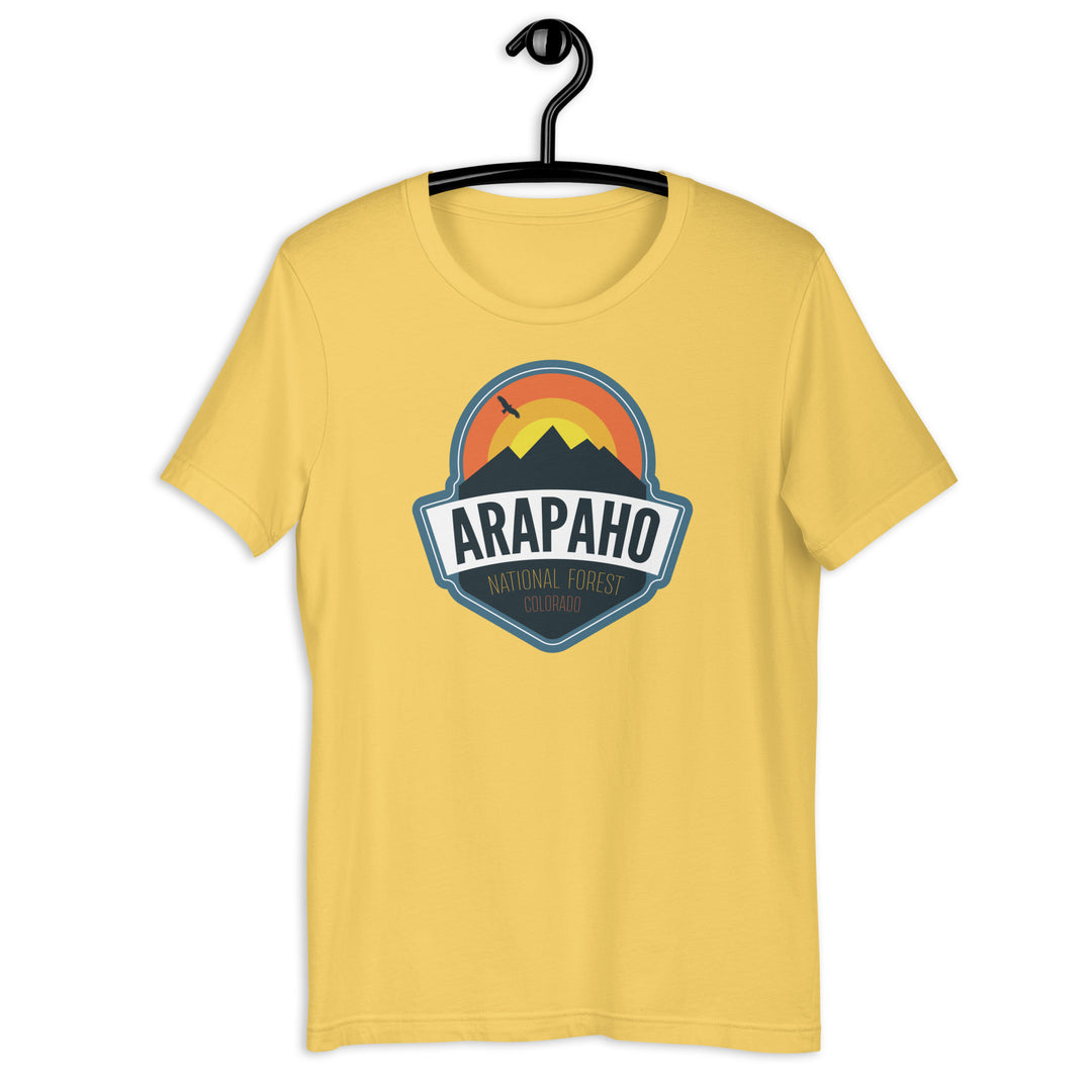 Arapaho National Forest Unisex t-shirt – Colorado