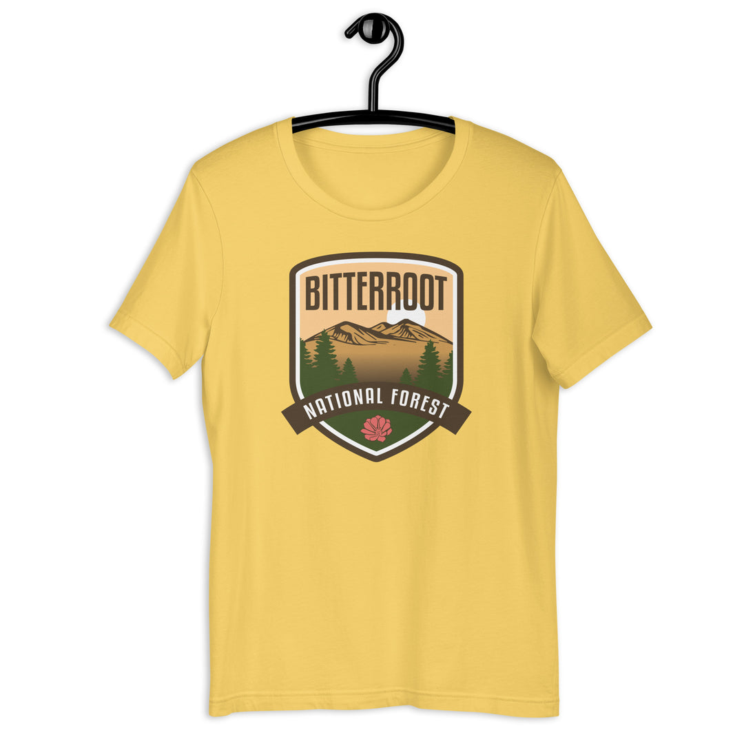 Bitterroot National Forest Unisex t-shirt