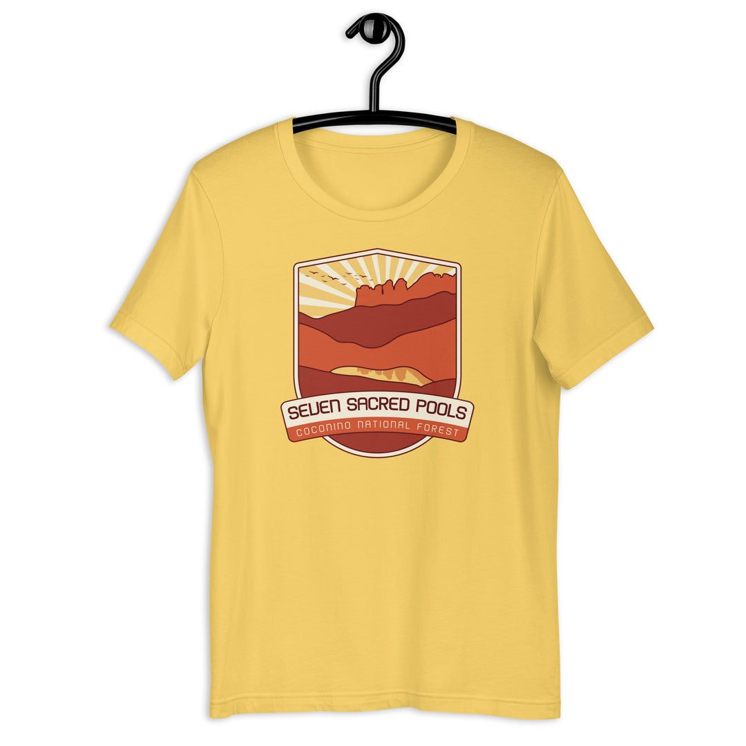 Seven Sacred Pools Unisex t-shirt - Coconino National Forest