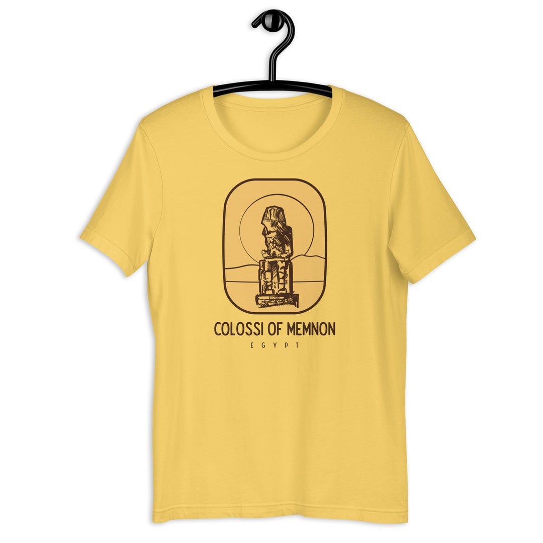 Colossi of Memnon Unisex t-shirt – Egypt