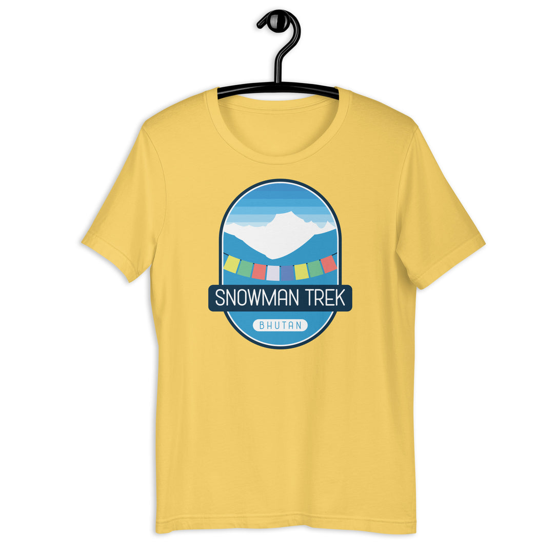 Snowman Trek Unisex t-shirt – Bhutan