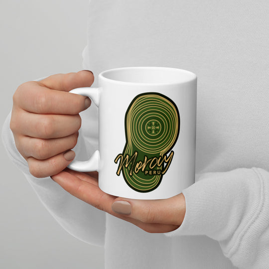 Moray – Peru White glossy mug