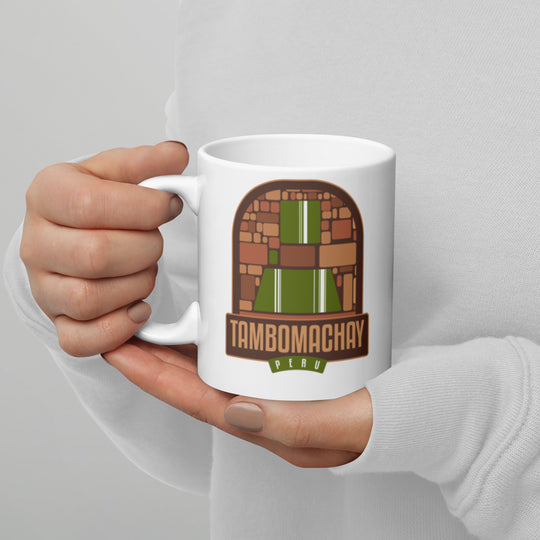 Tambomachay – Peru White glossy mug