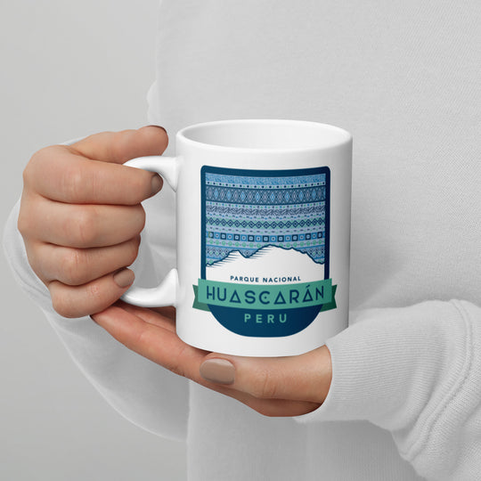 Parque nacional Huascarán – Peru White glossy mug