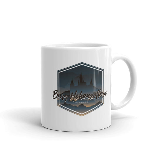 Burg Hohenzollern - Germany White glossy mug