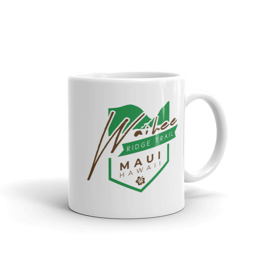 Waihee Ridge Trail - Maui, Hawaii White glossy mug