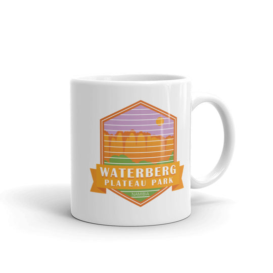 Waterberg Plateau Park - Namibia White glossy mug