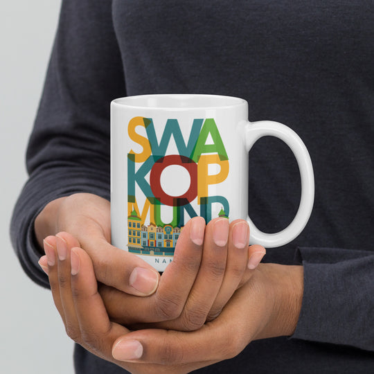 Swakopmund - Namibia White glossy mug