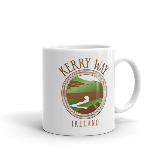 Kerry Way – Ireland White glossy mug