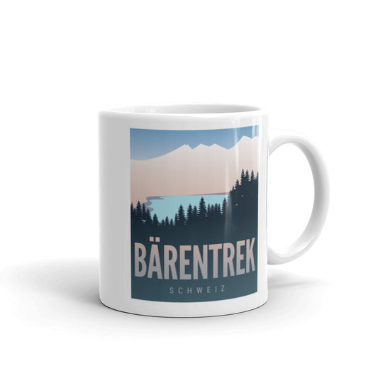 Bärentrek - Swiss White glossy mug