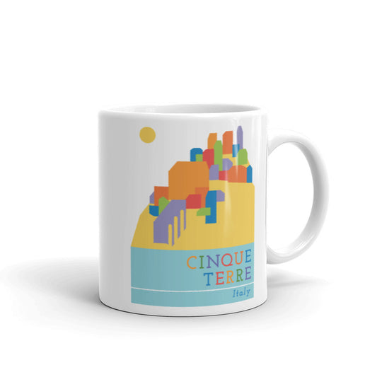 Cinque Terre – Italy White glossy mug