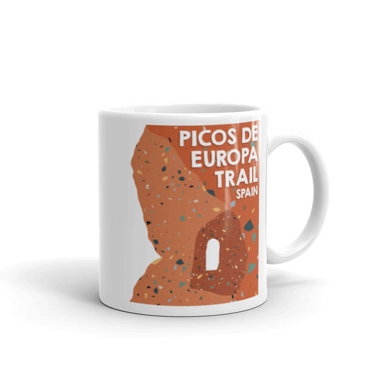 Picos de Europa Trail – Spain White glossy mug