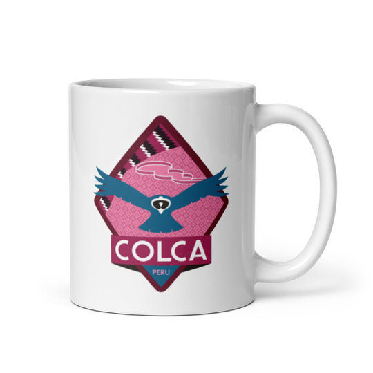 Colca Canyon – Peru White glossy mug