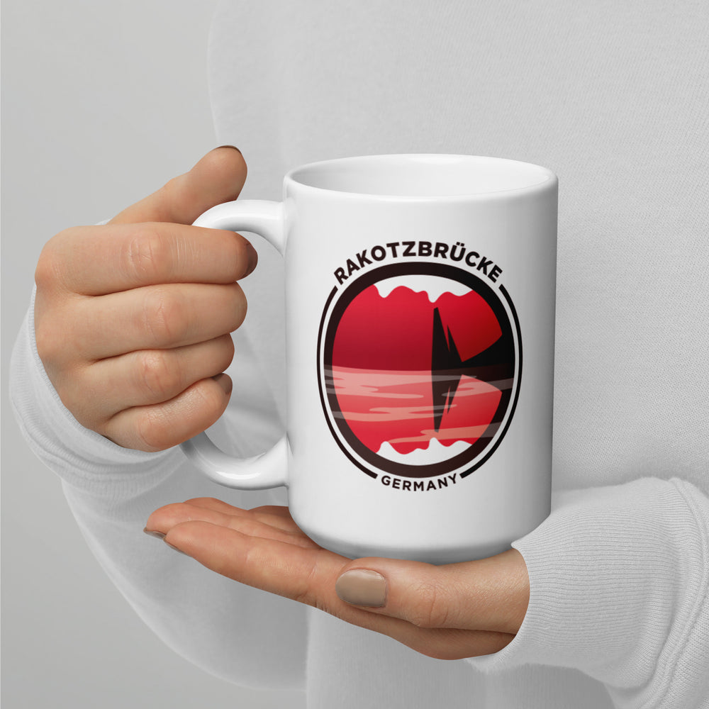 Rakotzbrücke, Devils bridge - Germany White glossy mug