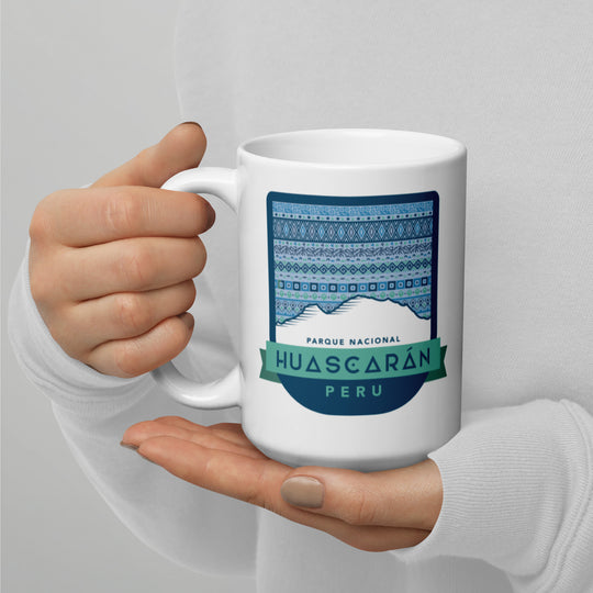 Parque nacional Huascarán – Peru White glossy mug