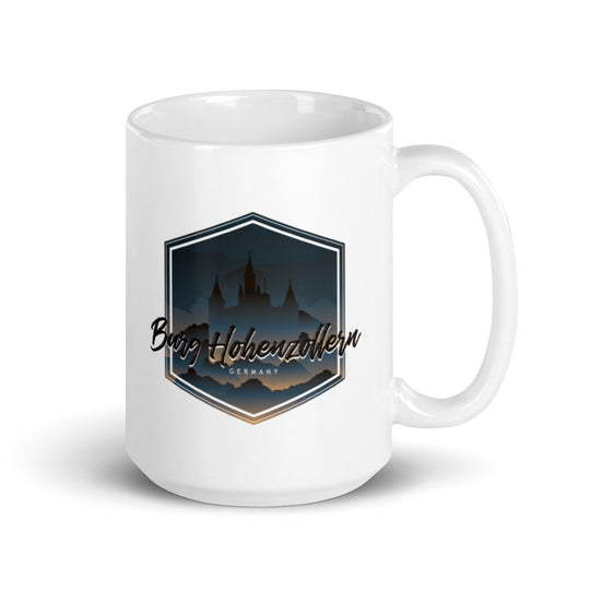 Burg Hohenzollern - Germany White glossy mug