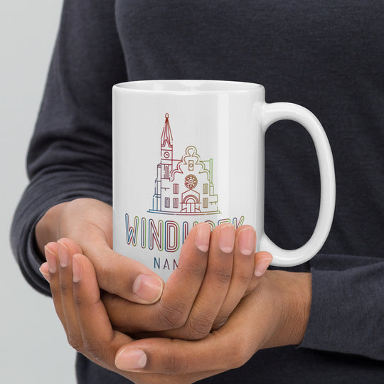 Windhoek - Namibia White glossy mug